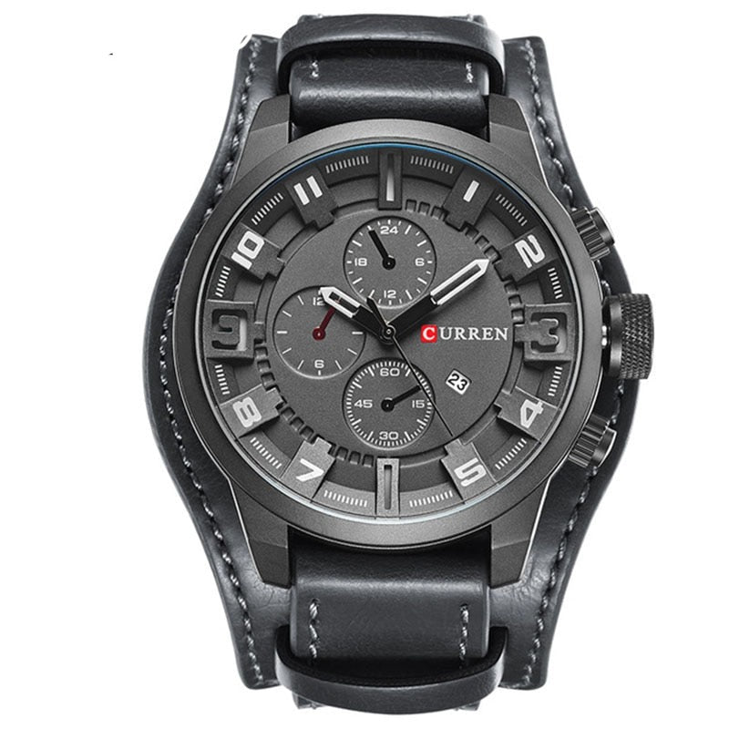 Luxury Brand CURREN Mens Watches Military Sports -   - anassiri.com