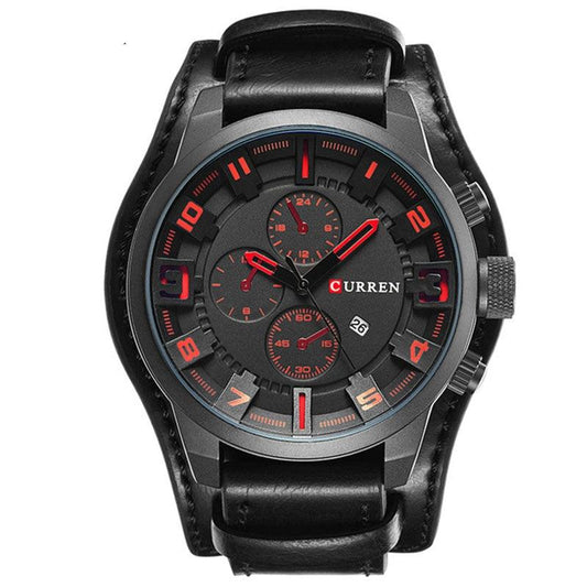 Luxury Brand CURREN Mens Watches Military Sports