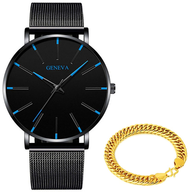 Men's Fashion Ultra Thin Watches Simple -   - anassiri.com