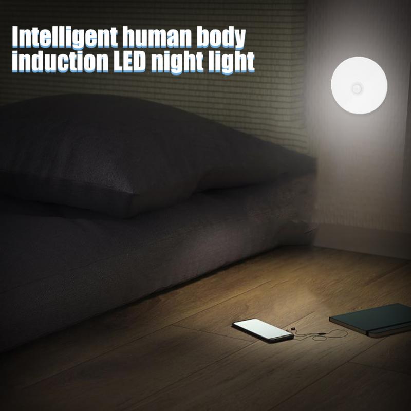 LED Motion Sensor Light Wireless Night Light Under Cabinet