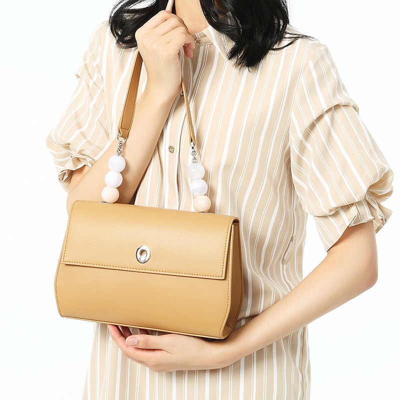 Leather Commuter Versatile One Shoulder Handheld Underarm Bag