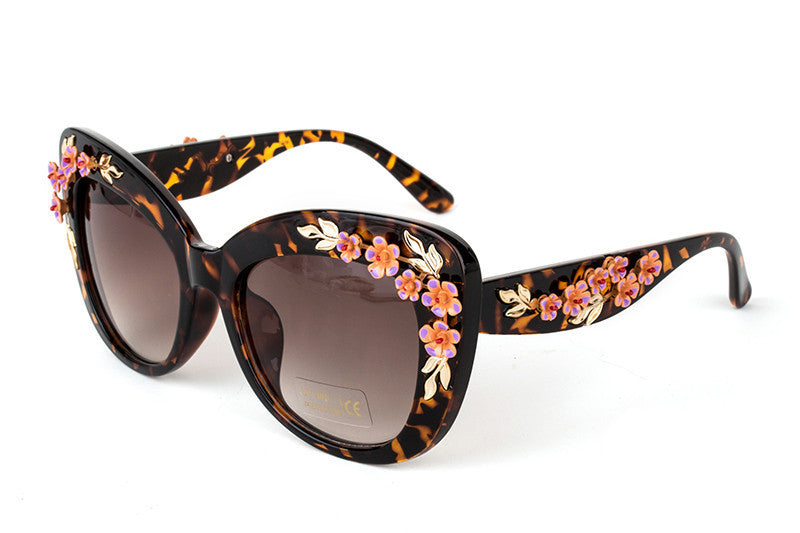 Women Sunglasses Flower -   - anassiri.com