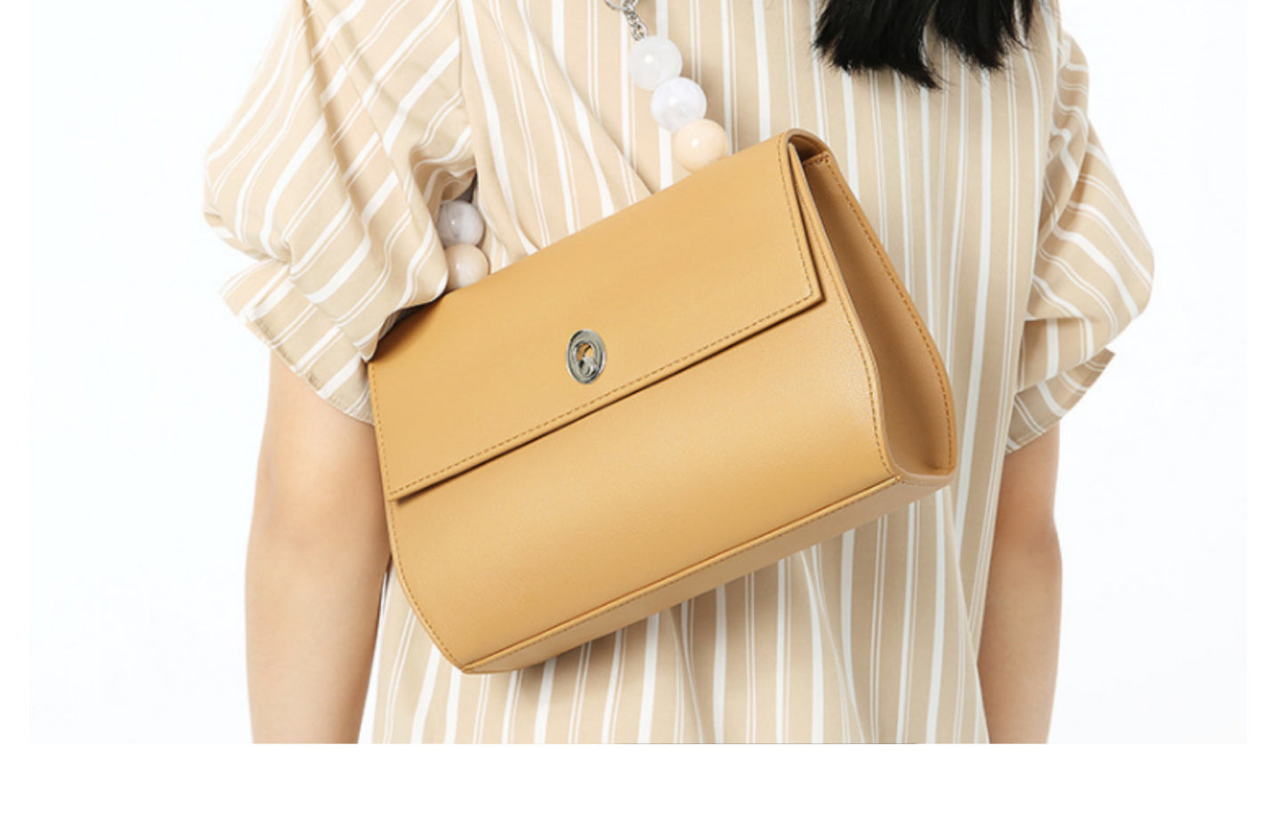 Leather Commuter Versatile One Shoulder Handheld Underarm Bag